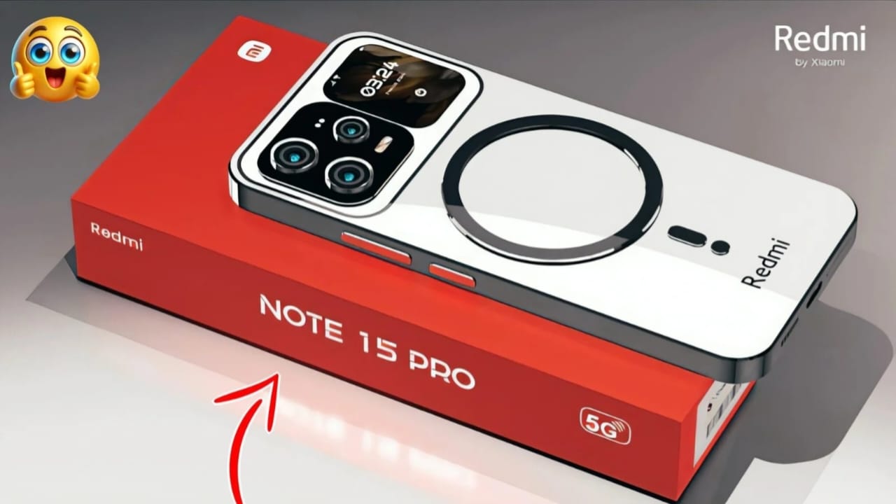 Redmi Note 15 Pro 5G – 200MP OIS Camera, Dimensity 7400 Ultra Processor, 7580mAh Battery & 120Hz AMOLED Display at ₹12,999!